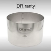 Opaska rant stały obręcz do tortu ciasta forma średnica 22cm wysokość 14cm Dorosiowe Ranty